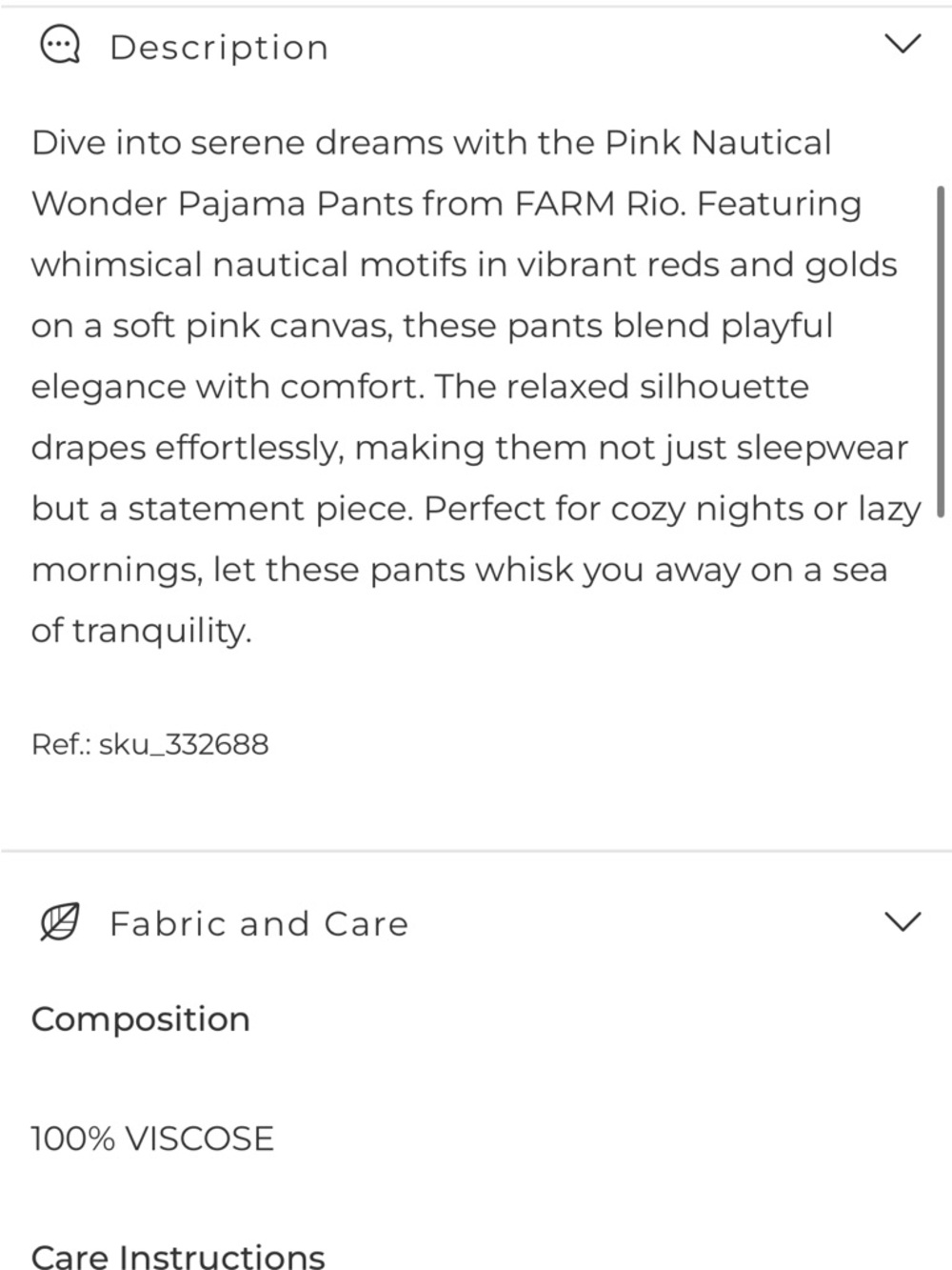 Farm Rio Nautical Wonder pants - Picture 6 of 8